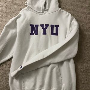 NYU Champion hoodie